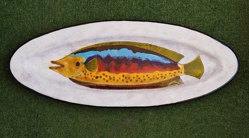 Grand plat poisson - grand,