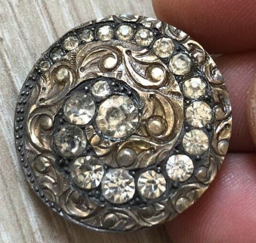Ancien bouton collection - , rond