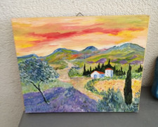TABLEAU PAYSAGE DE PROVENCE 19