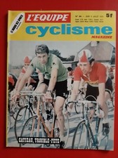 1973 l'équipe cyclisme n°64 SPECIAL TOUR DE FRANCE 1973 LES ETAPES  CATIEAU