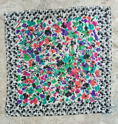 Foulard vintage eurodisney - foulard,