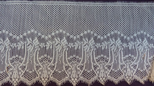 Bande dentelle ancienne - de,