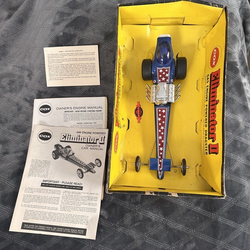 Cox eliminator gas - cox, engine