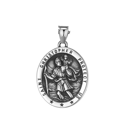 Pendentif saint christophe - pendentif,