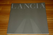 Catalogue LANCIA THESIS de 2003