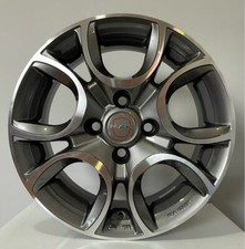 4 Jantes En Alliage Compatibles Fiat Panda 500 Punto Bravo De 15" ITALIE MAK