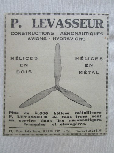 1932 pub pierre levasseur - 4/1932,
