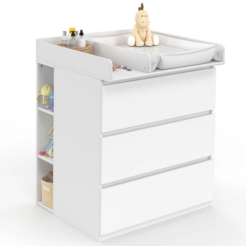 Commode à langer évolutive