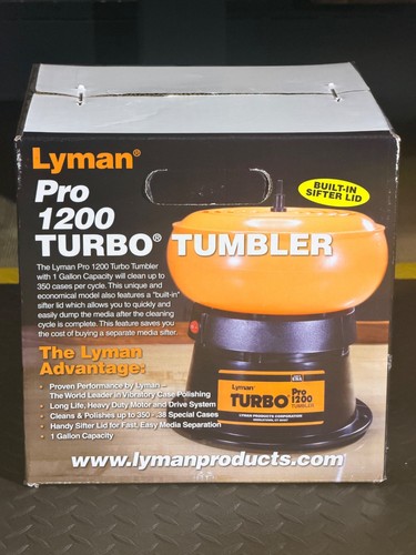 Lyman turbo tumbler 1200 pro