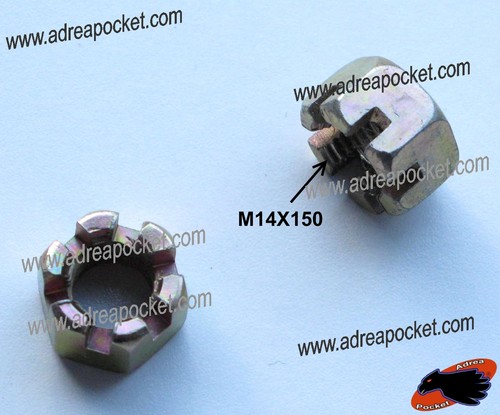 Ecrous crantés m14x1 - ecrous, m14x1,50