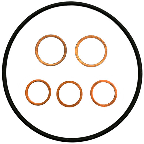 Copper crush washer kit - crush, bmw