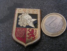 insigne police francaise   CRS