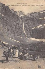 CPA 65 GAVARNIE TERRASSE DE