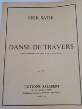 SATIE ERIK PARTITIONS DANSE DE