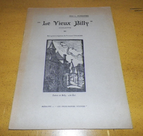 Livre vieux billy 03029 - le,
