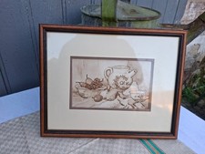 aquarelle ? encadrée nature