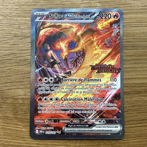 Carte pokémon sulfura de - sulfura,