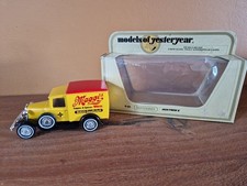 Matchbox models of yesteryear