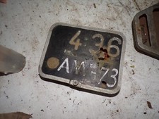 plaque rétroéclairée années 30 moto 250 350 175 peugeot terrot option 8425