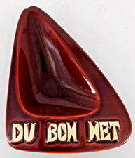 CENDRIER EN FAIENCE DUBONNET