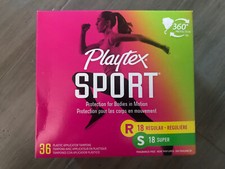 Playtex Sport Tampons 36 Total
