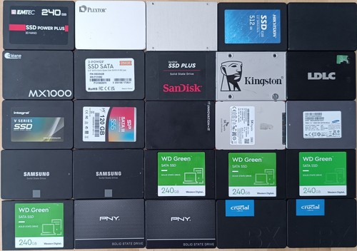 Lot ssd 2 - 2,5", sata