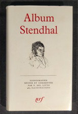 Album STENDHAL - NRF - Bibliothèque de La PLEIADE - 1966 - jaquette et emboitage