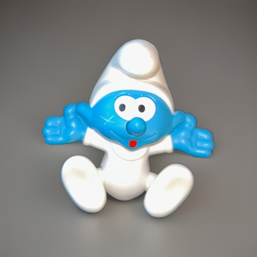 Figurine schtroumpf smurf mac - figurine,