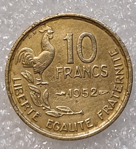 Monnaie francs 1952 - monnaie,