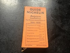 GUIDE  MICHELIN   BELGIQUE