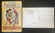 Carte postale 7e Foire carte Postale 1985 Illustré PFAFFENHOFFEN - Claude Buret