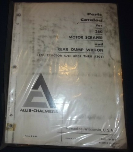 Allis chalmers 260 - allis,
