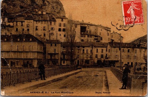 81909 cpa serres le pont - serres,