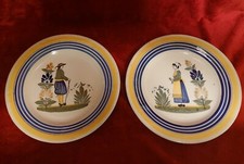 Lot de 2 assiettes couple en