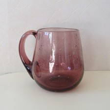 Biot. Grande chope en verre