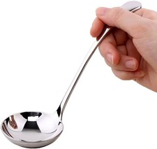 Louche à soupe en acier