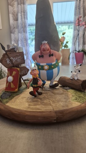Diorama figurine asterix - figurine,