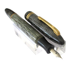 STYLO PLUME DE COLLECTION MARQUE FRANCAISE MALLAT N°41 SYSTEME A PISTON Q156