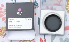 B+W 1065293 S03 E filtre diamètre 39mm Polarisant circulaire. F-PRO