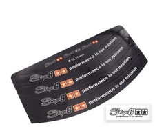Stickers Stage 6 / Autocollants de jantes 12 / 13 pouces noir