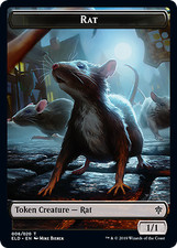 Magic MTG - Rat (1/1) - Le Trône d'Eldraine - MINT/NMINT - EN