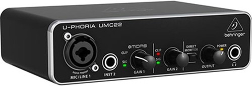 Behringer umc22 interface - umc22,
