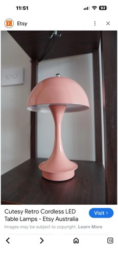 Table lamp panthella style - lamp,