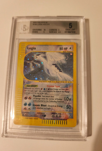 Pokemon card lugia crystal - pokemon,