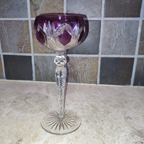 Verre vin rhin cristal - verre,