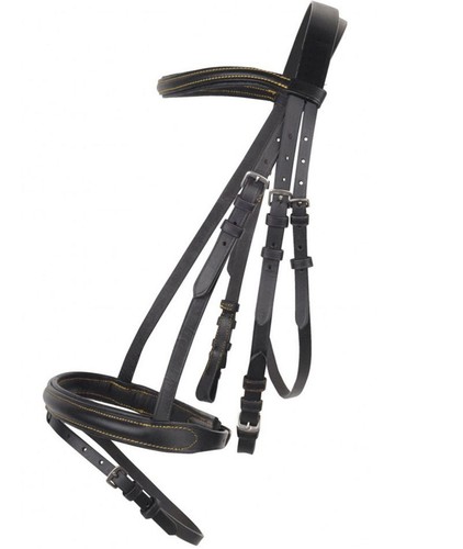 Bridon anglais lou - en, cuir