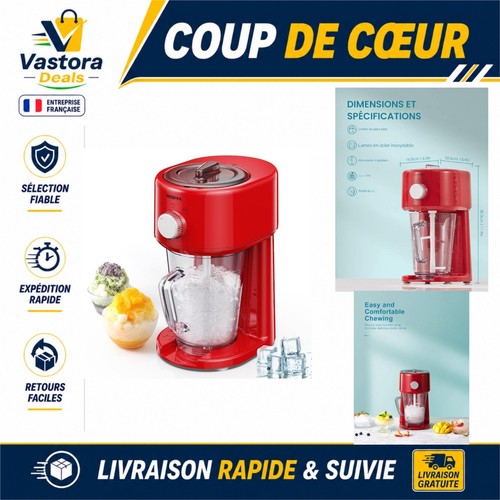 Broyeur glace électrique - broyeur, à