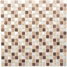 Mosaïque carreau aluminium