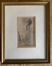Jean De La Hougue (1874-1959) petit dessin nu