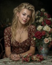 8x10 Elegant Female Portrait